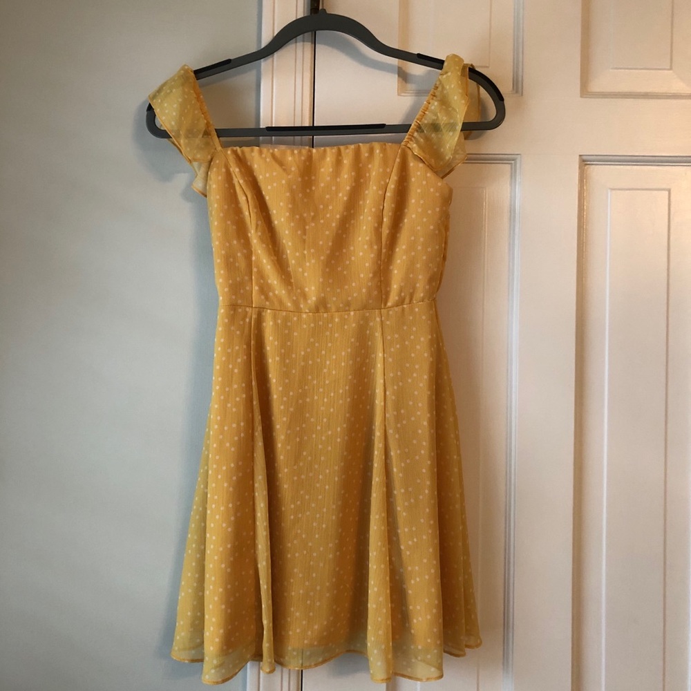 off the shoulder dress